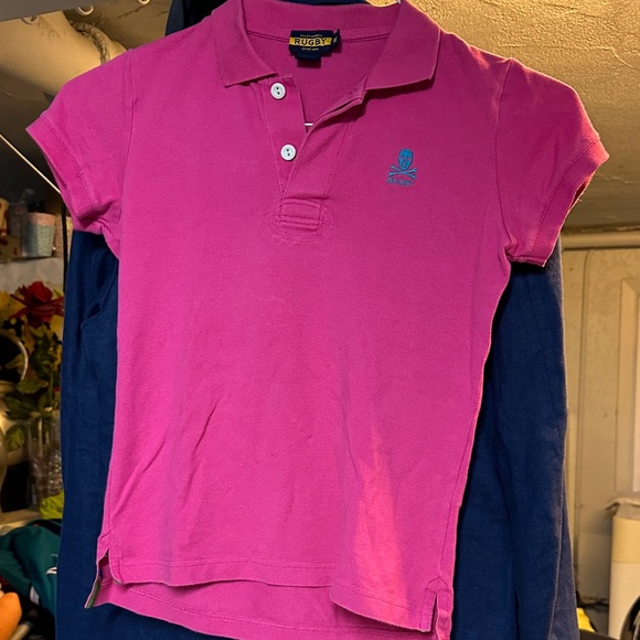 Rugby Ralph Lauren Pink Polo Shirt - Picture 3 of 4